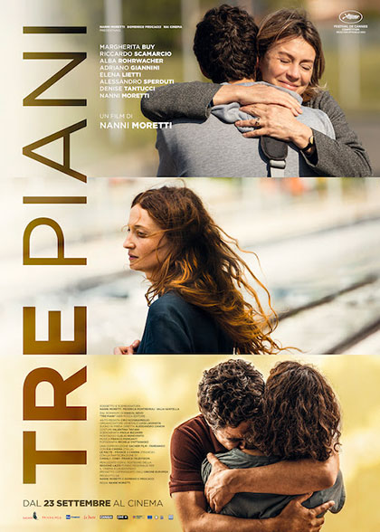 Il cinema Nuovo Aquilone, da giovedì 23 a domenica 26, inizia la sua programmazione: ed è subito spazio al grande cinema con il film “Tre Piani” di Nanni Moretti